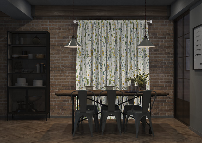 Amala, Spruce - Made to Measure Curtains - Image 7